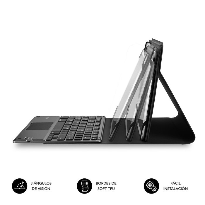 Subblim KeyTab Pro Funda con Teclado Bluetooth y Touchpad Negra Subblim KeyTab Pro Funda con Teclado Bluetooth y Touchpad Negra